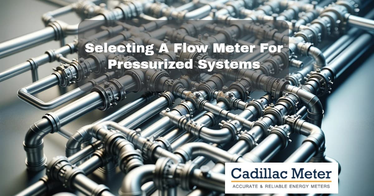 Selecting A Flow Meter For Pressurized Systems - Cadillac Meter